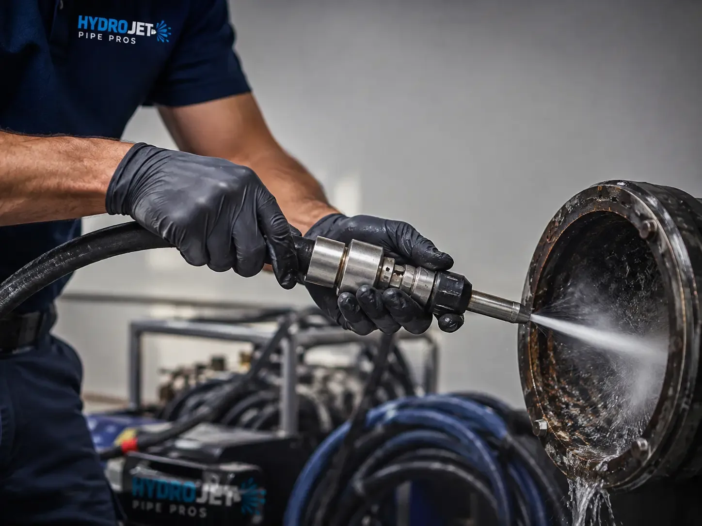 Hydro Jet Pipe Descaling in El Monte, CA